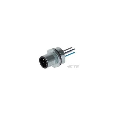Te Connectivity M12.MALE PNL.A CODE.SOLDER REAR.5P.(AU) 4-2271134-2